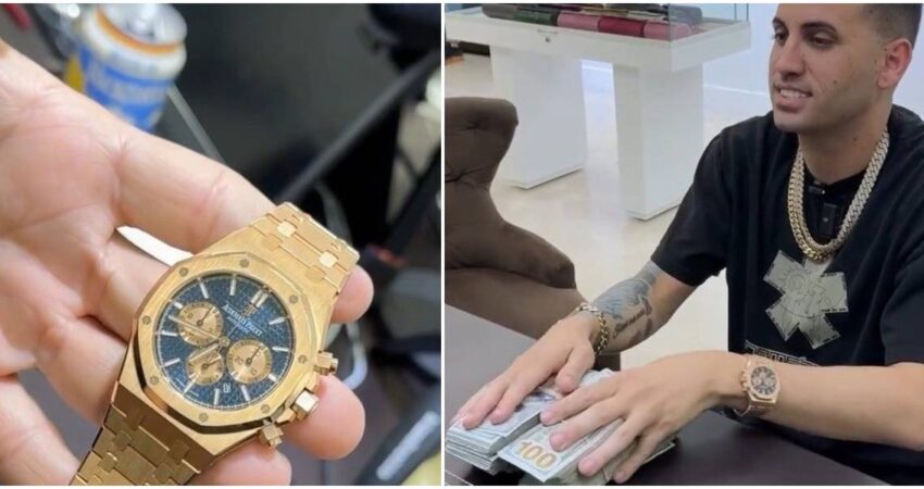 Músico cubano Lenier Mesa paga 75 mil dólares por reloj de lujo lenier-reloj
