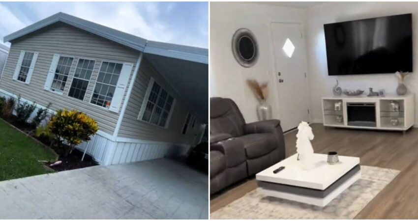 Cubana en Florida se defiende de las crรญticas por vivir en un mobile home: "Tengo mรกs de lo que necesito" mobile home-casas en Florida