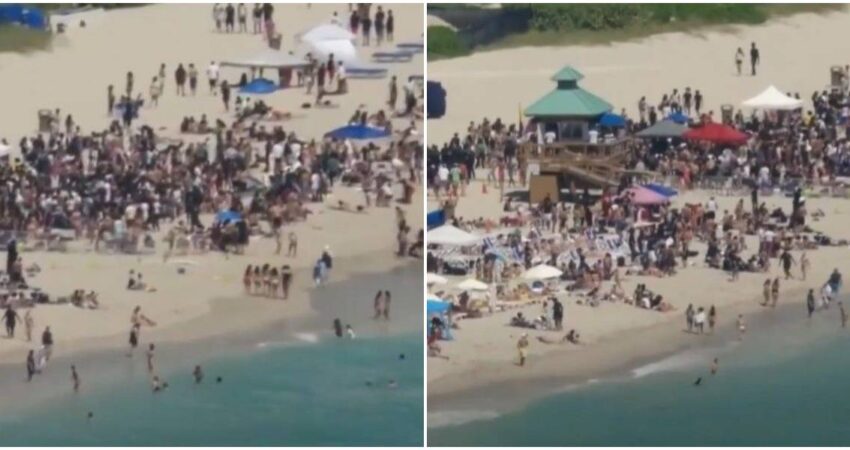 Caos en lujosa zona de Sunny Isles Beach durante la temporada de vacaciones de primavera sunny-isles