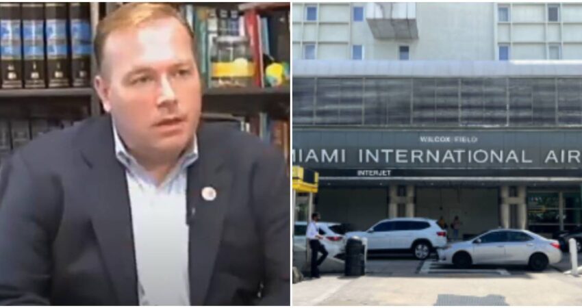 Exconcejal de Nueva York arrestado en el Aeropuerto de Miami tras regresar de un viaje a Cuba Daniel Halloran-Aeropuerto Miami
