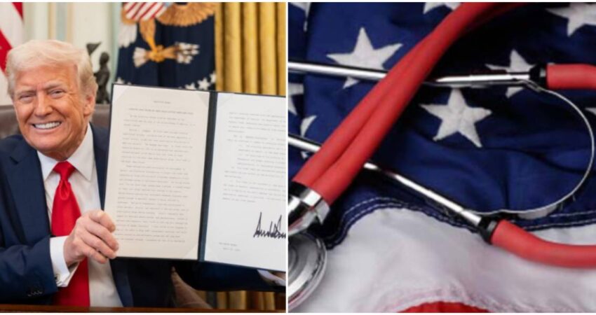 Donald Trump pretende mejorar el sistema de salud con nueva orden ejecutiva Donald Trump-Salud en EE.UU