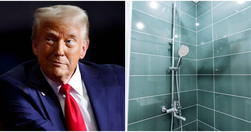 Donald Trump aprueba orden ejecutiva para incrementar la presiรณn del agua en las casas: "Me gusta tomar una buena ducha" Donald Trump-ducha