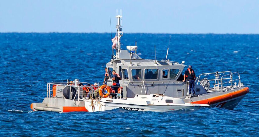 Viajes ilegales en yates: Guardia Costera de EE.UU detiene seis embarcaciones con turistas a bordo en el sur de Florida Guardia Costera 2