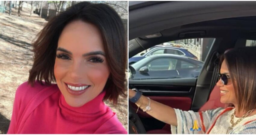 Presentadora cubana Rashel Díaz muestra su nuevo auto de la marca Porsche: "Nunca es tarde cuando los sueños vienen de Dios" Rashel Díaz-porsche