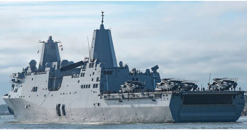 Dan inicio en Fort Lauderdale a la semana de la Flota con el arribo de importantes buques de guerra USS New York -Fort Lauderdale