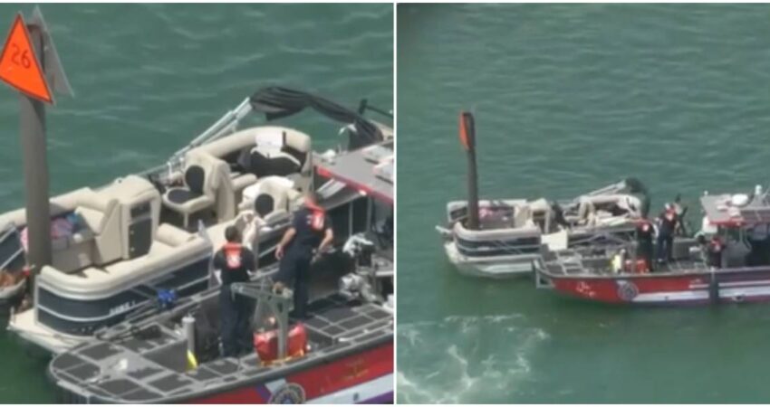 Tres personas hospitalizadas después que se estrellara un bote en Biscayne Bay accidente de barco-Biscayne Bay