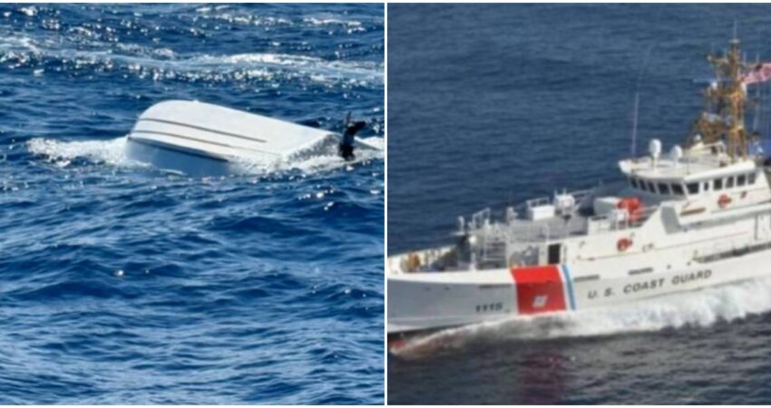 Varias personas desaparecidas después que se volcara una embarcación en St. Lucie accidente naval-guardia costera