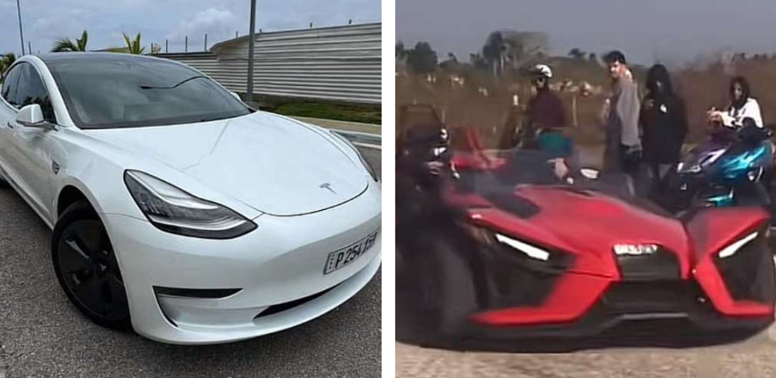 Aparición de autos de alta gama en La Habana genera revuelo: "¿Cómo cargan un Tesla en Cuba?" carros de gama alta