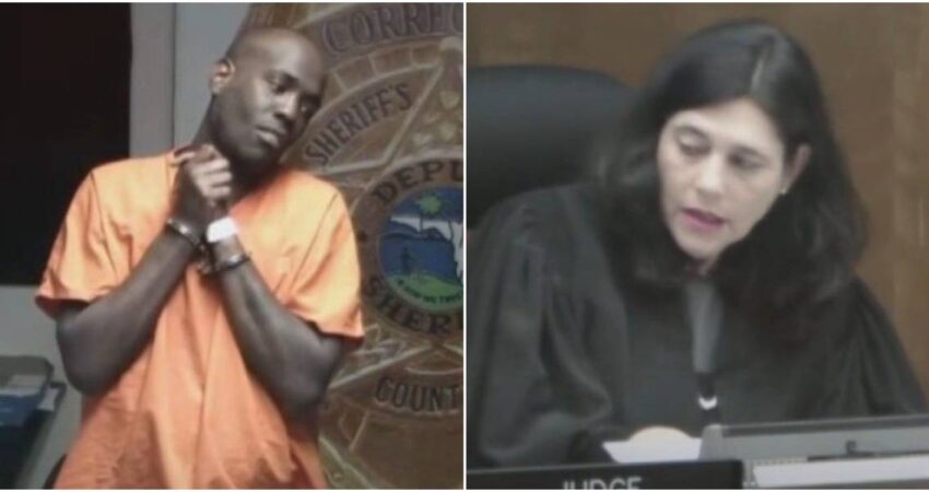 Reguetonero cubano Chocolate MC protagoniza un "show" durante su audiencia en una corte de Miami tras ser arrestado chocolatemc-jueza