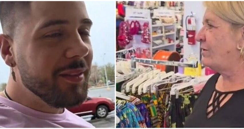 Joven cubano comparte la primera vez de su madre en una tienda de Estados Unidos cubana-tienda