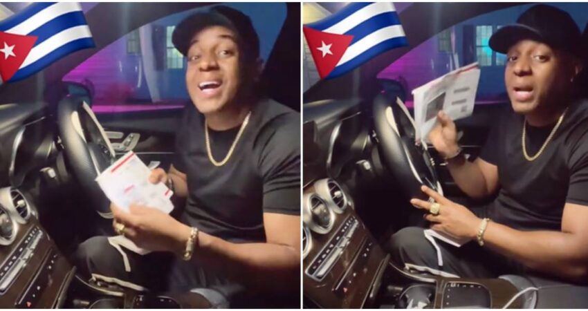 Cubano muestra su emoción al recibir su permiso de trabajo: “Por poco me da un infarto" cubano en EE.UU-permiso de trabajo