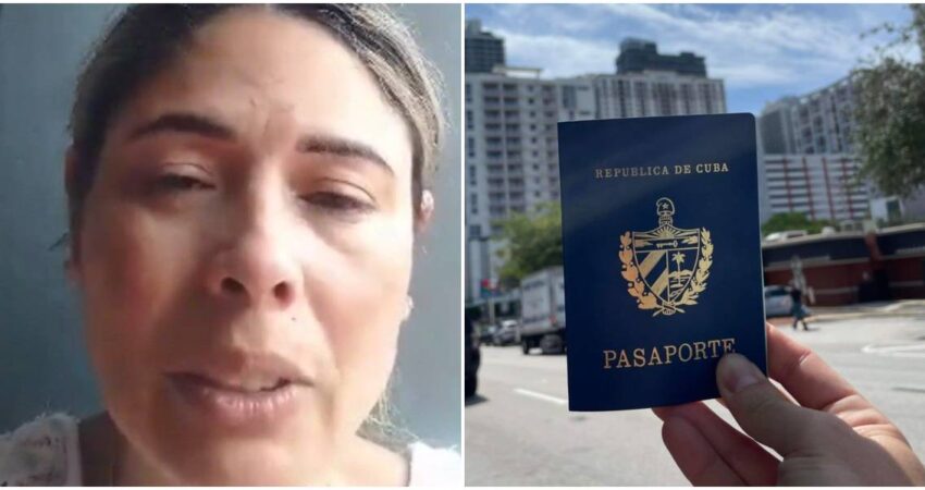 Crean recogida de firmas para que EE.UU entregue un Parole Humanitario a madre cubana I220-B deportada a Cuba heydi-pasaporte