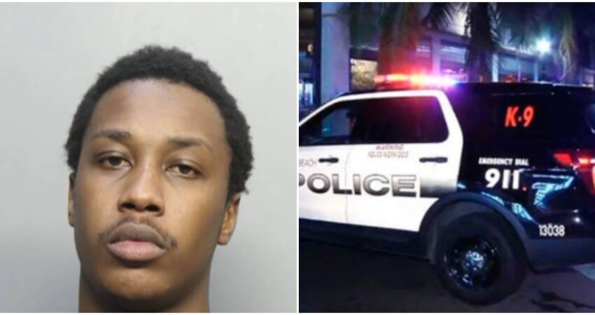 Arrestan a hombre que robó varios autos de lujo del estacionamiento de un hotel en Miami Beach hombre arrestado-policía Miami-Dade