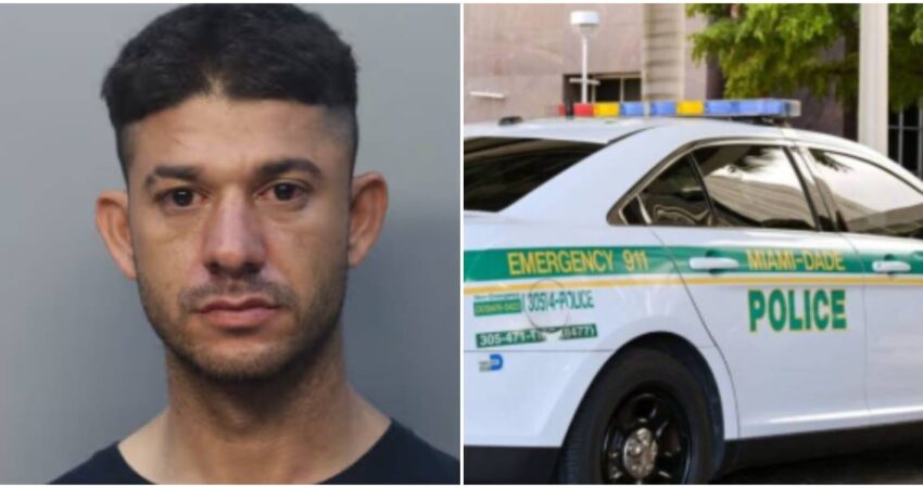 Policรญa de Miami-Dade arresta a hombre acusado de disparar con un arma a otra persona en ambas piernas hombre arrestado-policรญa de Miami-Dade