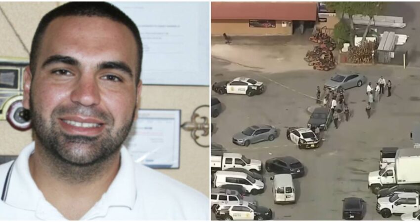 Una de las víctimas del tiroteo en el concesionario de Miami resultó ser el hermano del tirador hombre muerto-tiroteo en Miami (1)