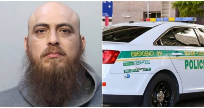 Arrestan a padre de familia por posible abuso infantil después que apareciera su hija sana y salva hombre preso-Policía Miami-Dade