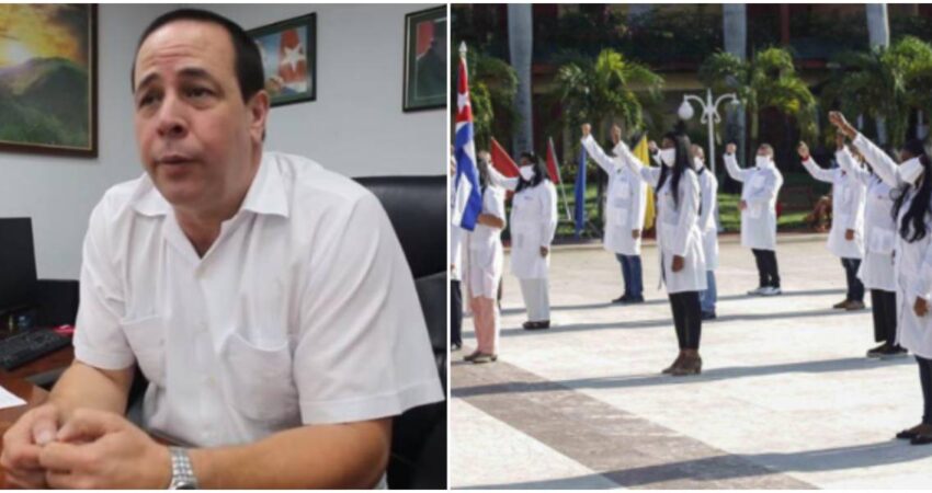 Ministro de Salud de Cuba reconoce que conservรณ pasaportes de mรฉdicos en el exterior "para que no se extraviaran" ministro cubano-mรฉdicos cubanos