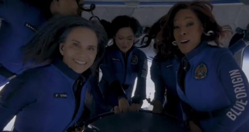 El viaje histórico de seis mujeres, entre las que se encuentran Katy Perry y Lauren Sánchez, llega a su fin cuando regresan a la Tierra mujeres-espacio