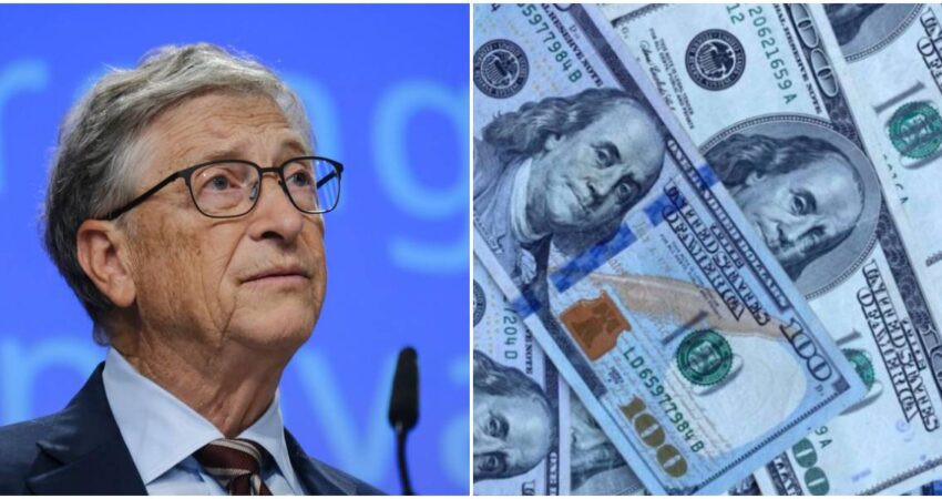 Multimillonario Bill Gates y su esposa anuncia programa para donar casi toda su riqueza en las próximas dos décadas Bill Gates-dinero