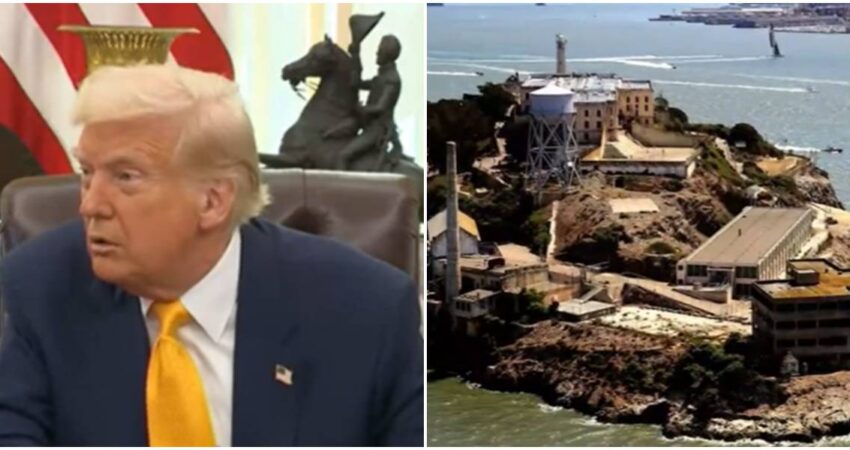 Donald Trump valora abrir la conocida Prisión de Alcatraz Donald Trump-Prisión de Alcatraz
