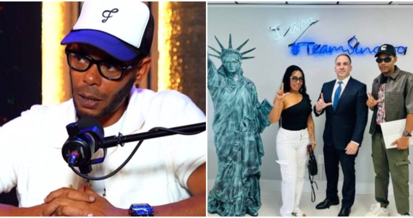 Rapero cubano El Funky revela que su caso de inmigración ha sido reabierto: "Tengo mucha fe en este gobierno y en el proceso legal" El Funky-abogados