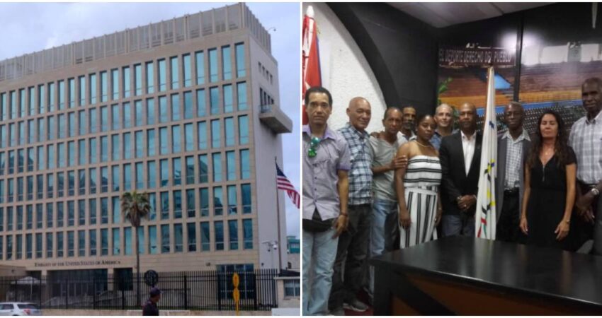Embajada de EE.UU niega visa a funcionarios del Comité Olímpico Cubano que planeaba participar en eventos internacionales Embajada de EEUU-Comité Olímpico Cubano