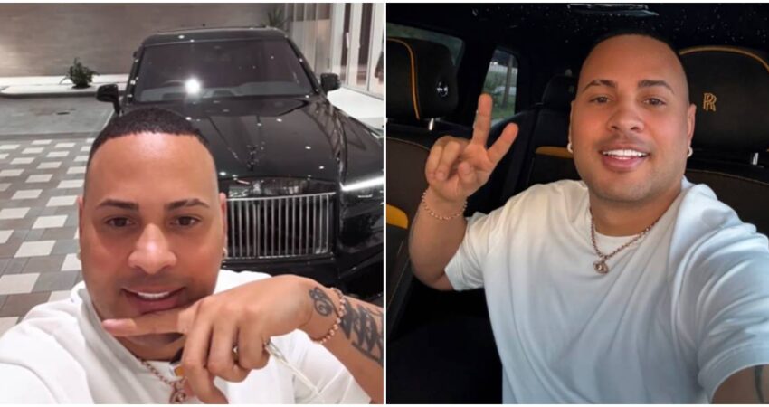 Reguetonero cubano Jacob Forever muestra su nueva adquisición, un Rolls Royce Cullinan 2025: “Volví a subir la parada" Jacob Forever-Rolls Royce