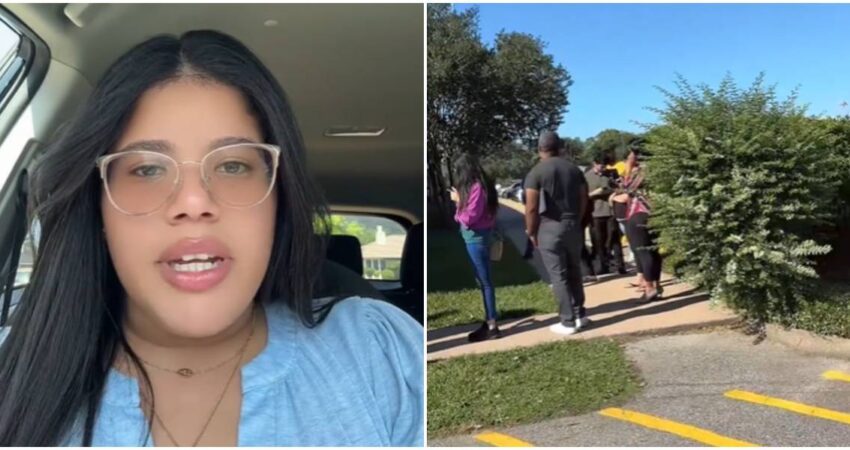 Cubana advierte de larga fila en una corte de Texas relacionadas con infracciones del tránsito: "Yo creo que pusieron tickets de más" Joven cubana-filas en Houston