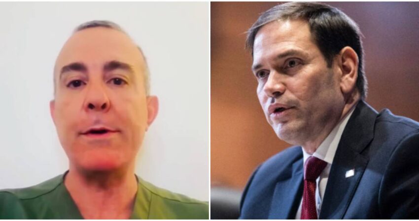 Médico y activista cubano solicita a Marco Rubio reactivación del Programa de Parole para médicos cubanos Lucio Enriquez Nodarse-Marco Rubio