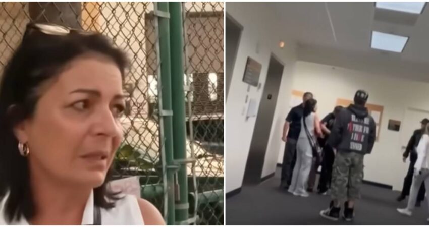 Madre cubana expresa su frustración ante la detención de su hijo por ICE al salir de la corte de inmigración: "Nunca esperaba esto en un país libre" Madre cubana- arresto de cubano