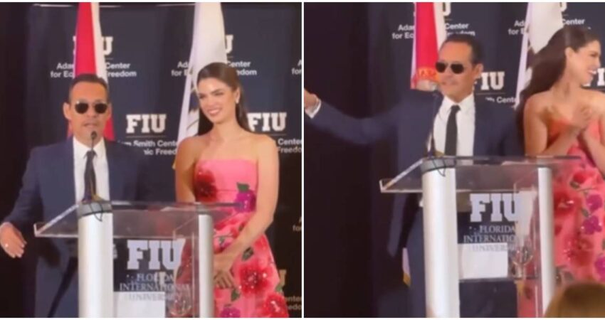 Marc Anthony advierte que su esposa tiene su mismo apellido: "Estoy aquí para decir que se llama Nadia Ferreira Muñiz” Marc Anthony-Nadia Ferreira (1)