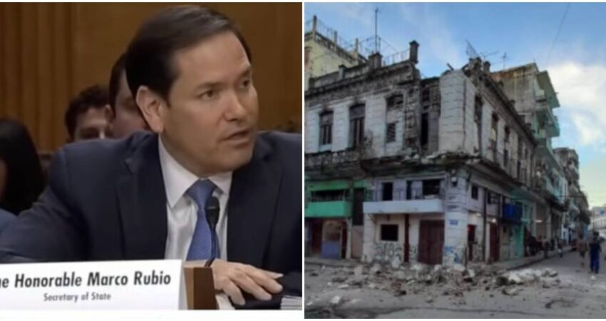 Marco Rubio se dirige a la situaciรณn de Cuba en una audiencia ante la Cรกmara de representantes de EE.UU: "existen fuentes de grave inestabilidad" Marco Rubio-crisis en Cuba