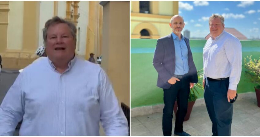 Jefe de Embajada de EE.UU en Cuba recorre varias provincias para intercambiar con el pueblo: “Para entender un país y su gente, hay que recorrerlo” Miker Hammer-opositor cubano