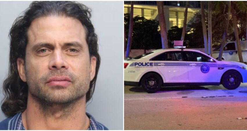 Arrestan en Miami al actor y modelo cubano Pedro Moreno por presunto robo Pedro Moreno-policía de MIami-Dade