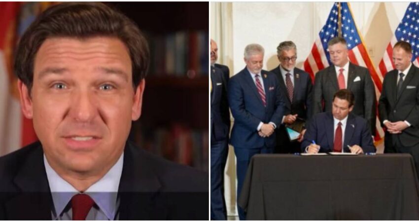 Gobernador de Florida aprueba ley que permite transacciones comerciales empleando el oro y la plata Ron DeSantis-ley (1)