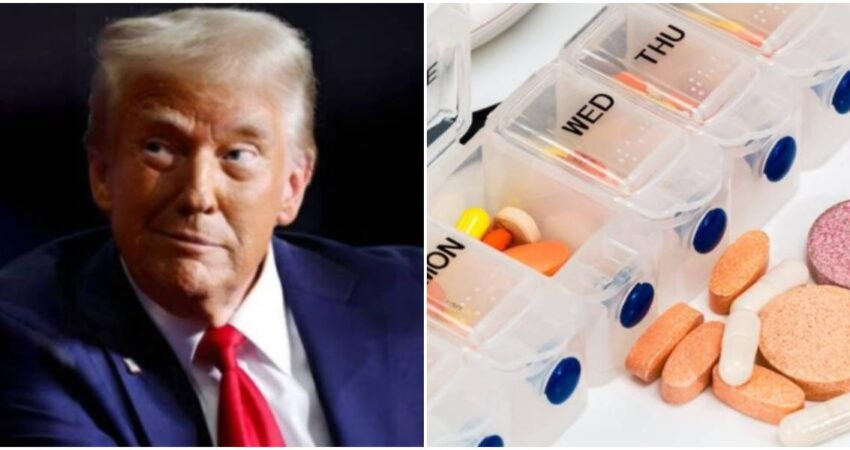 Trump promete bajar los precios de medicamentos con la firma de una orden ejecutiva Trump-medicamentos