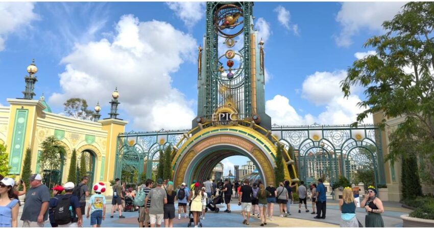 Pocas horas quedan para la inauguración de Universal Epic Universe el nuevo parque temático de Universal Orlando Resort Universal Epic Universe-Orlando, Florida