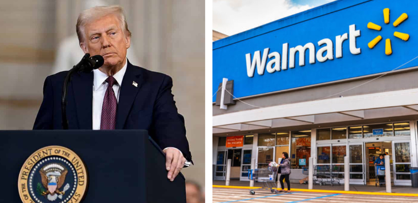 Walmart advierte sobre aumentos de precios y Trump le dice "absorban los aranceles" W