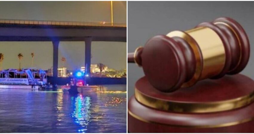 Conductor de lancha que colisionó contra el ferry en Clearwater enfrenta demanda judicial accidente naval-demanda