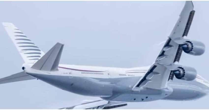 Pentágono autoriza el uso del jet de lujo que le regalaron a Trump en Qatar para emplearlo como Air Force One avión de lujo- Boeing