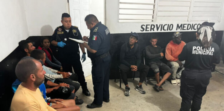 Grupo de migrantes cubanos naufragaron en Yucatán, México cubanos