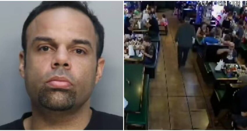 Hombre arrestado en Florida por consumir e irse sin pagar en varios restaurantes hombre arrestado-restaurante