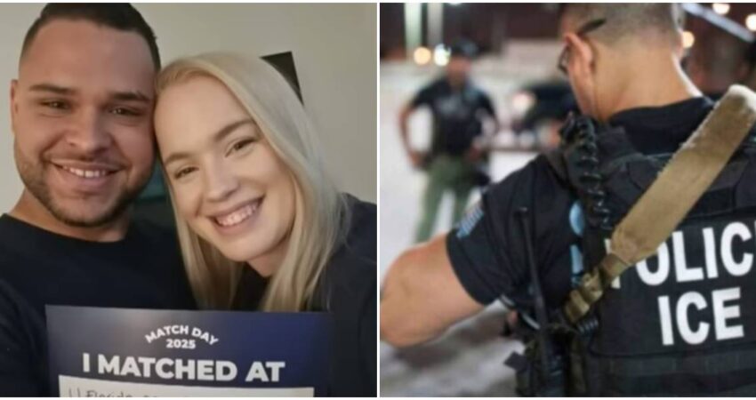 ICE arresta a venezolano en Miami-Dade que esperaba su Green Card y ahora enfrenta posible deportación pareja-ICE