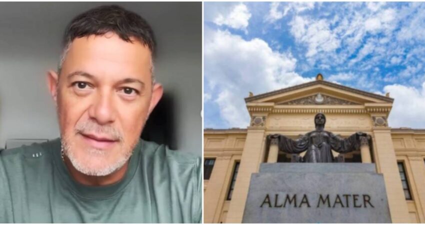 El famoso cantautor español Alejandro Sanz ha vuelto a expresar su apoyo al pueblo cubano: "A los que resisten, a los que sueñan: los veo, los admiro" Alejandro Sanz-Universidad de La Habana