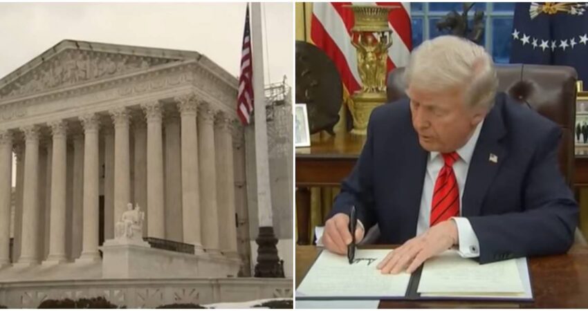 Decisión de la Corte Suprema da victoria a la Administración Trump y su orden relacionada con la ciudadanía por nacimiento Corte Suprema-Donald Trump