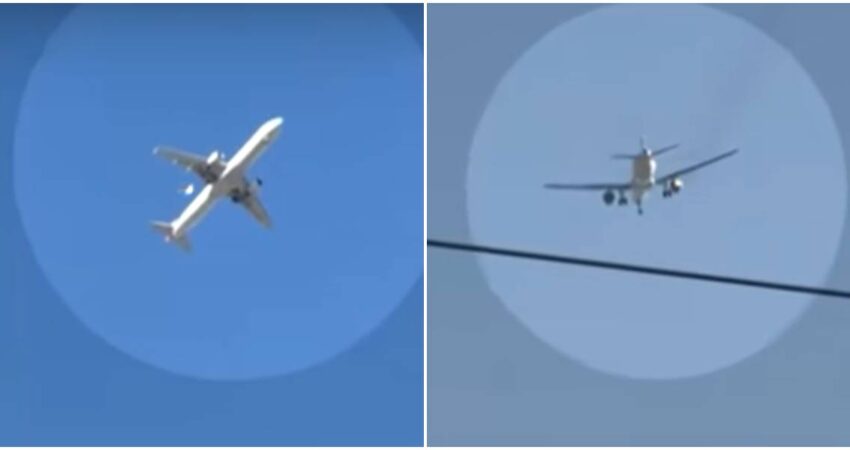 Emergencia en el aire: Vuelo de American Airlines aterriza de emergencia en Las Vegas tras incendio en uno de sus motores Fuego en avión-American Airlines