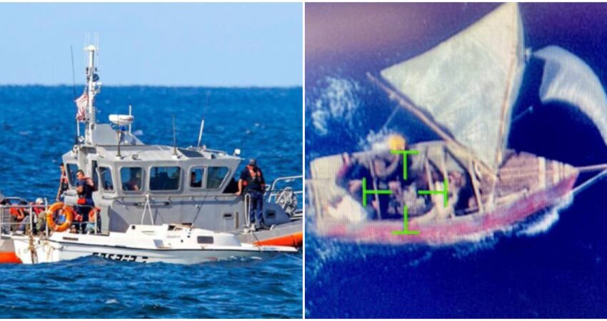 Guardia Costera rescata a seis balseros cubanos varados en una isla y los entrega a las autoridades de las Bahamas Guardia Costera-Balseros cubanos