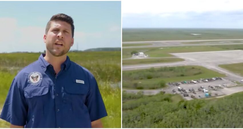 Fiscal de Florida propone Alligator Alcatraz en los Everglades para detener a inmigrantes ilegales James Uthimeir-Everglades