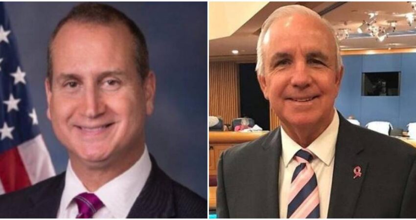 Congresistas cubanoamericanos muestran su respaldo a los universitarios cubanos: "Tienen que saber que no están solos. Estamos con ustedes” Mario Díaz-Balart-Carlos Giménez