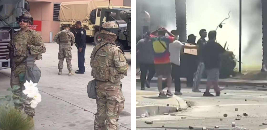 Trump despliega 2.000 efectivos de la Guardia Nacional ante protestas por redadas migratorias en Los Ángeles NT